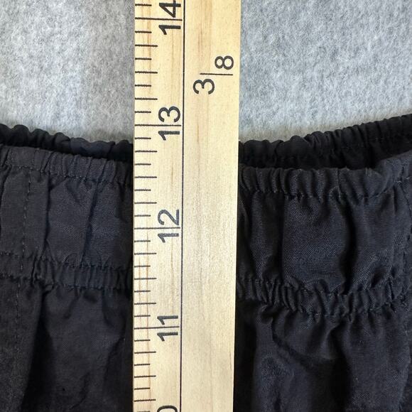 Timber Run Shorts Black Mens L Zip Pockets Elastic Waist Mesh Lined Sports VTG - Picture 8 of 11